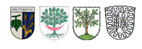 Wappen der Partnergemeinden