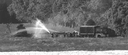 Die Freiwillige Feuerwehr Deutsch-Paulsdorf und das technische Hilfswerk arbeiten nicht nur bei der Gefahrenabwehr, sondern auch auf kulturellem Gebiet zusammen.