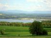 Blick �ber den Berzdorfer See in die Sudeten